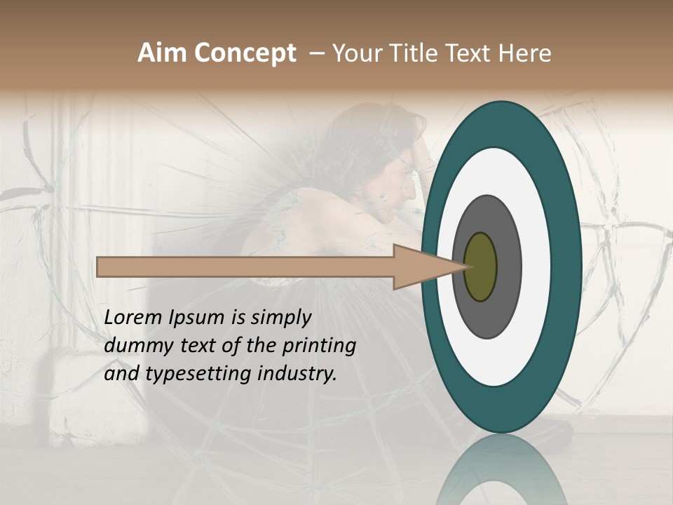Pain Wall Sensitive PowerPoint Template