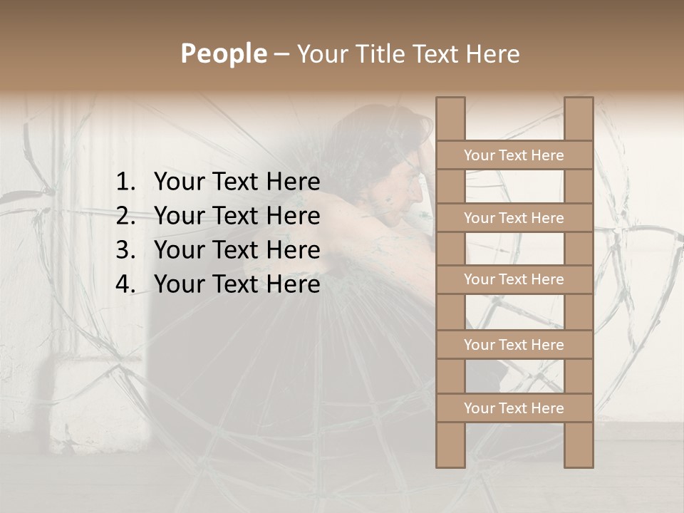 Pain Wall Sensitive PowerPoint Template