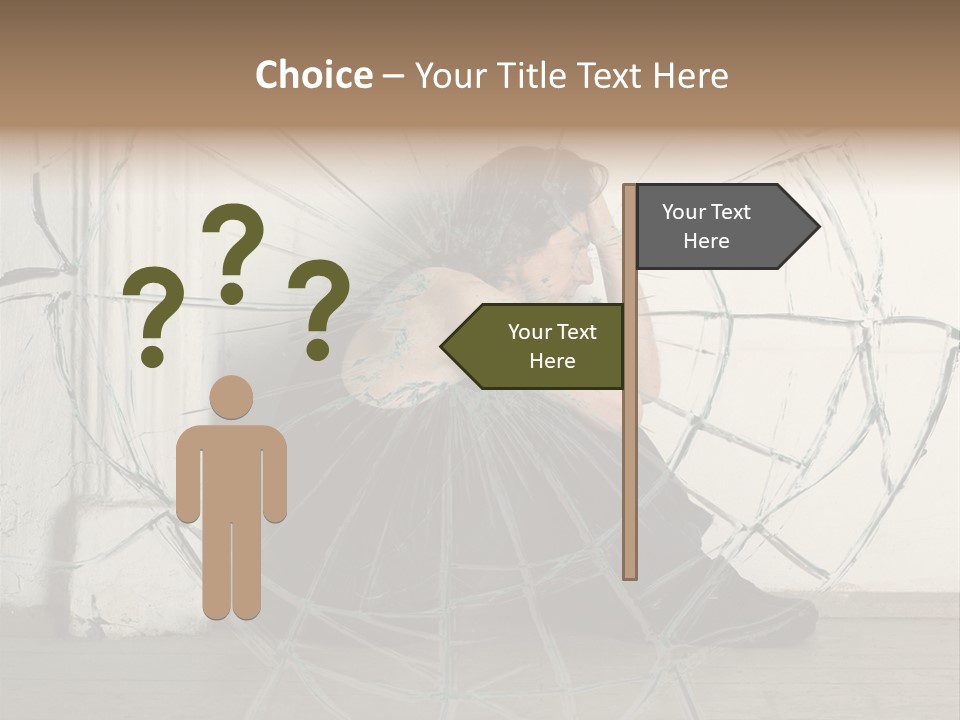 Pain Wall Sensitive PowerPoint Template