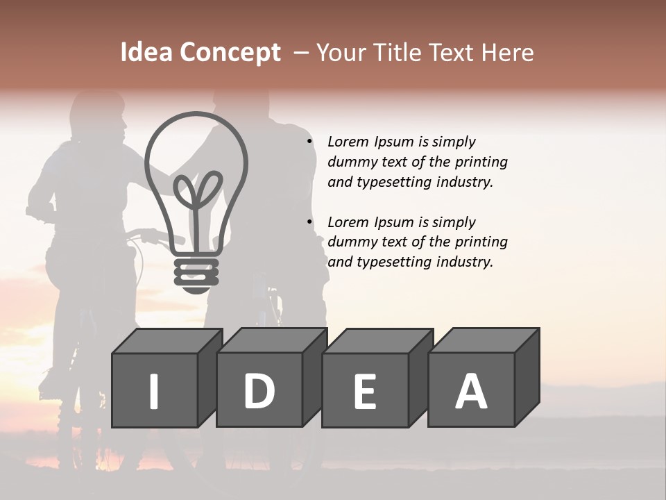 Unlight Boyfriend Happy PowerPoint Template