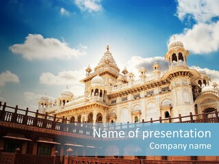 Place Asia Indian PowerPoint Template