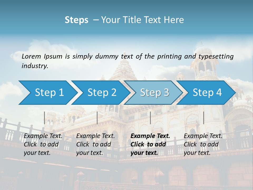 Place Asia Indian PowerPoint Template