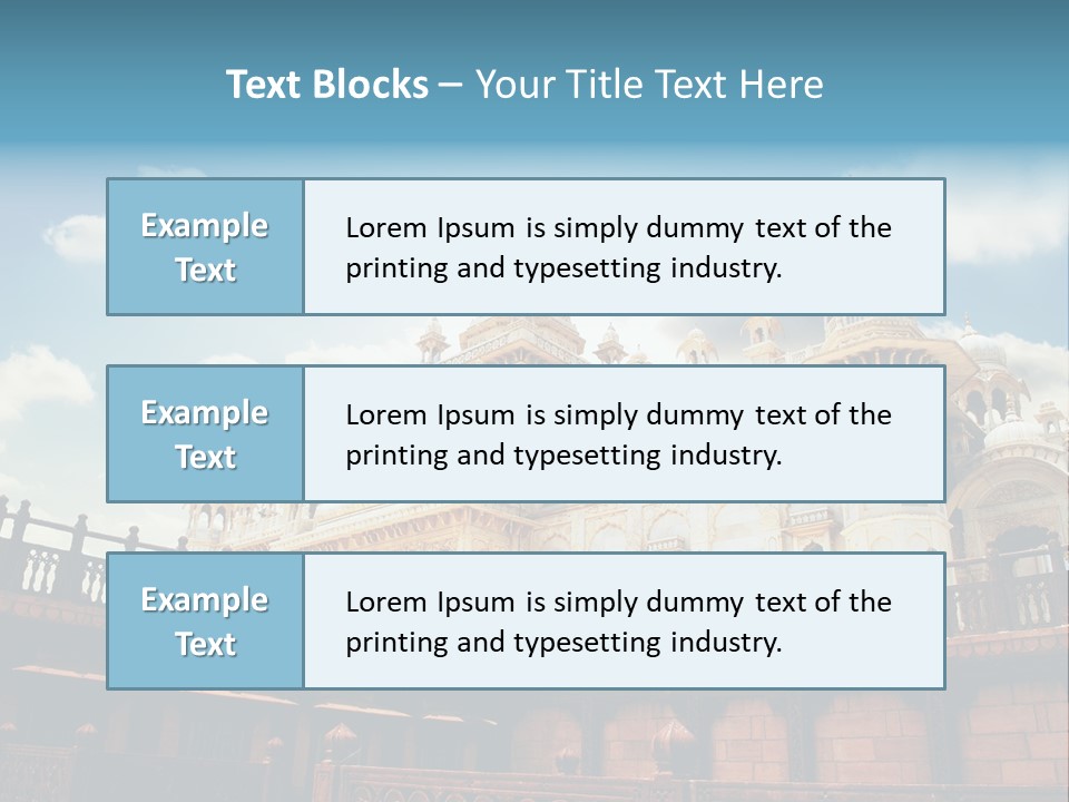 Place Asia Indian PowerPoint Template