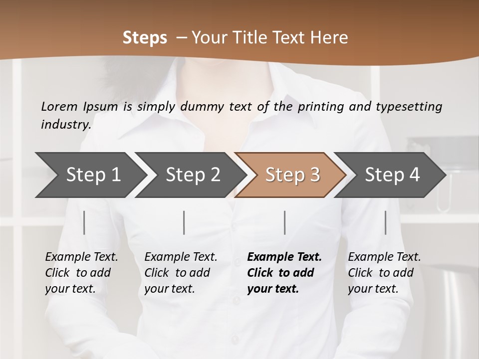 Person Cuisine  PowerPoint Template
