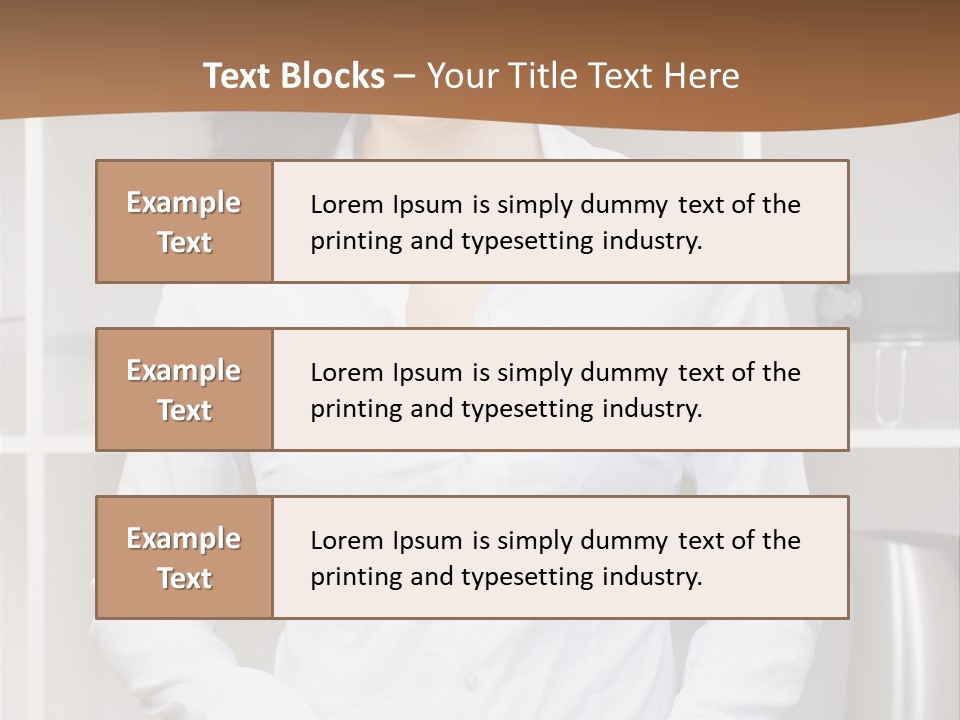 Person Cuisine  PowerPoint Template