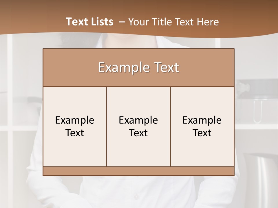Person Cuisine  PowerPoint Template