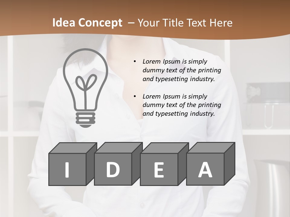 Person Cuisine  PowerPoint Template