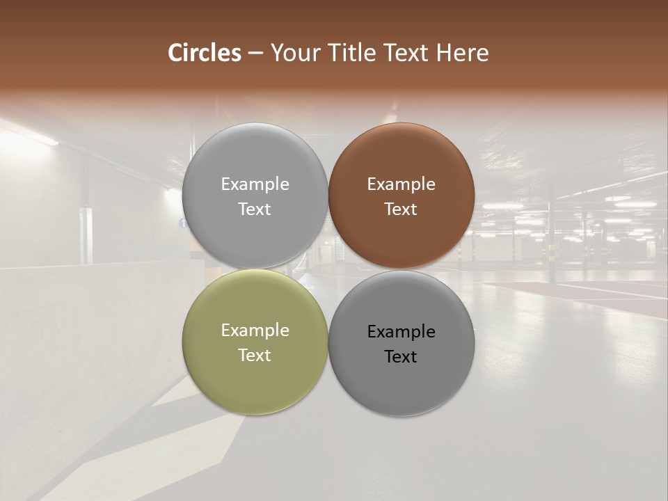 Place Interior Pavement PowerPoint Template