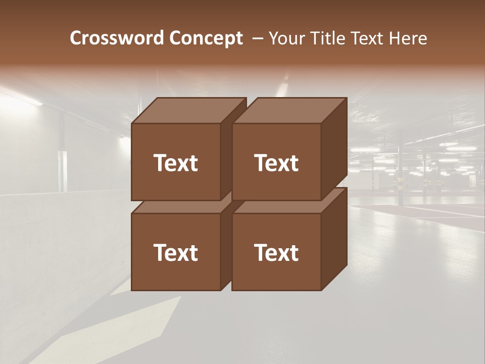 Place Interior Pavement PowerPoint Template