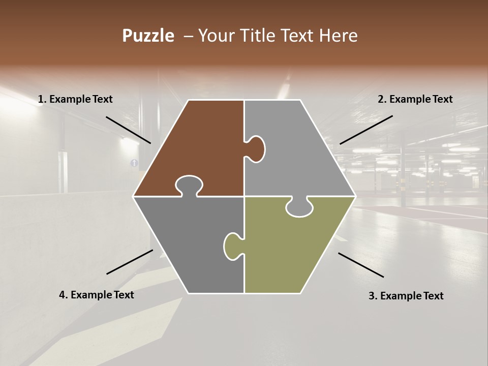 Place Interior Pavement PowerPoint Template