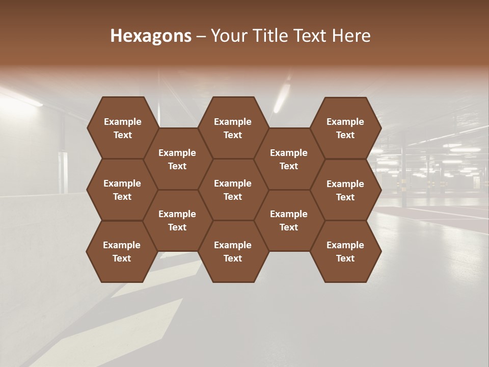 Place Interior Pavement PowerPoint Template