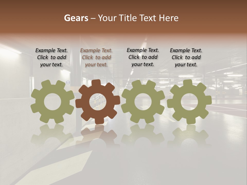 Place Interior Pavement PowerPoint Template