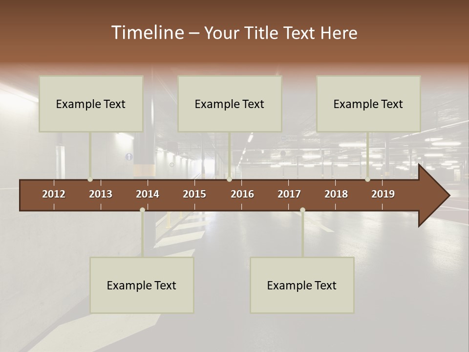 Place Interior Pavement PowerPoint Template
