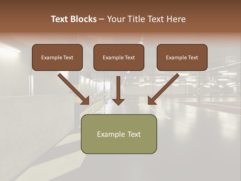 Place Interior Pavement PowerPoint Template