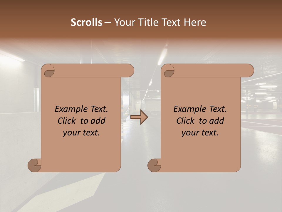 Place Interior Pavement PowerPoint Template