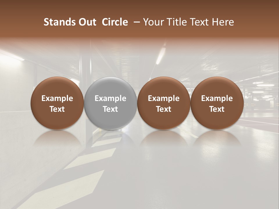 Place Interior Pavement PowerPoint Template