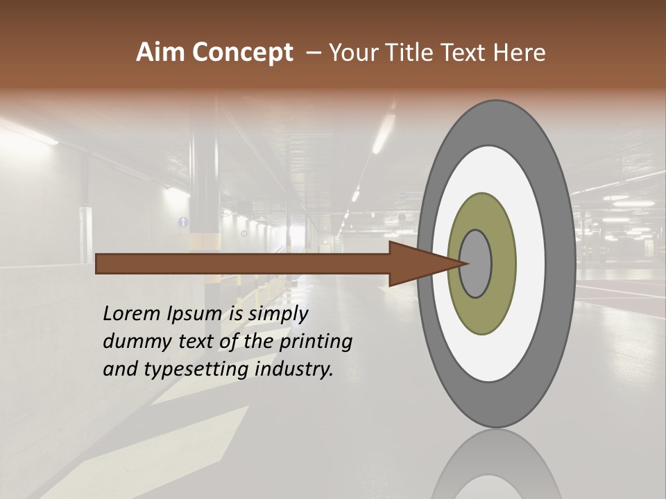 Place Interior Pavement PowerPoint Template