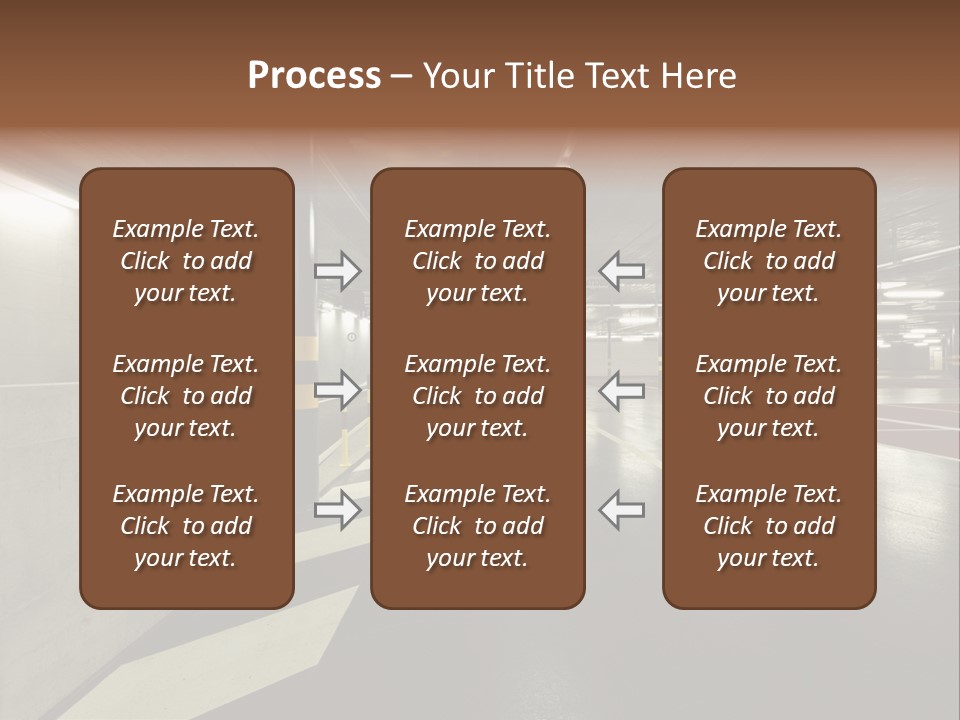 Place Interior Pavement PowerPoint Template