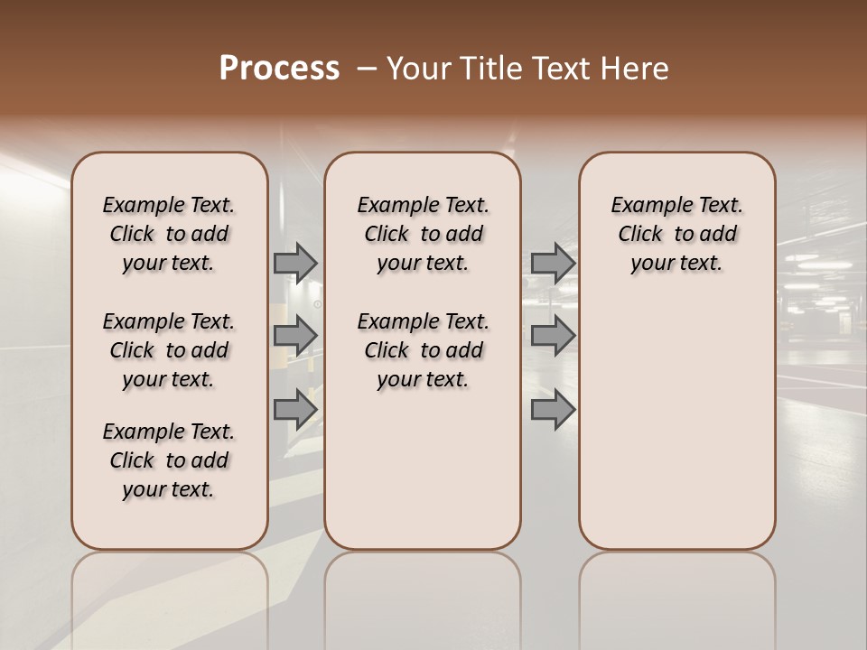 Place Interior Pavement PowerPoint Template
