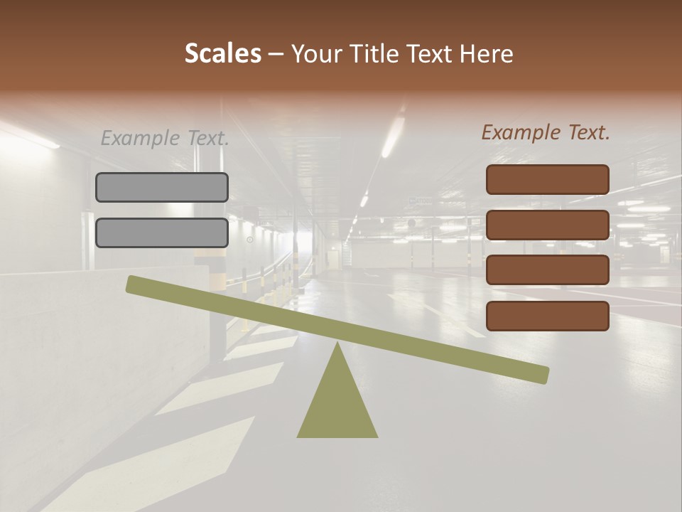 Place Interior Pavement PowerPoint Template