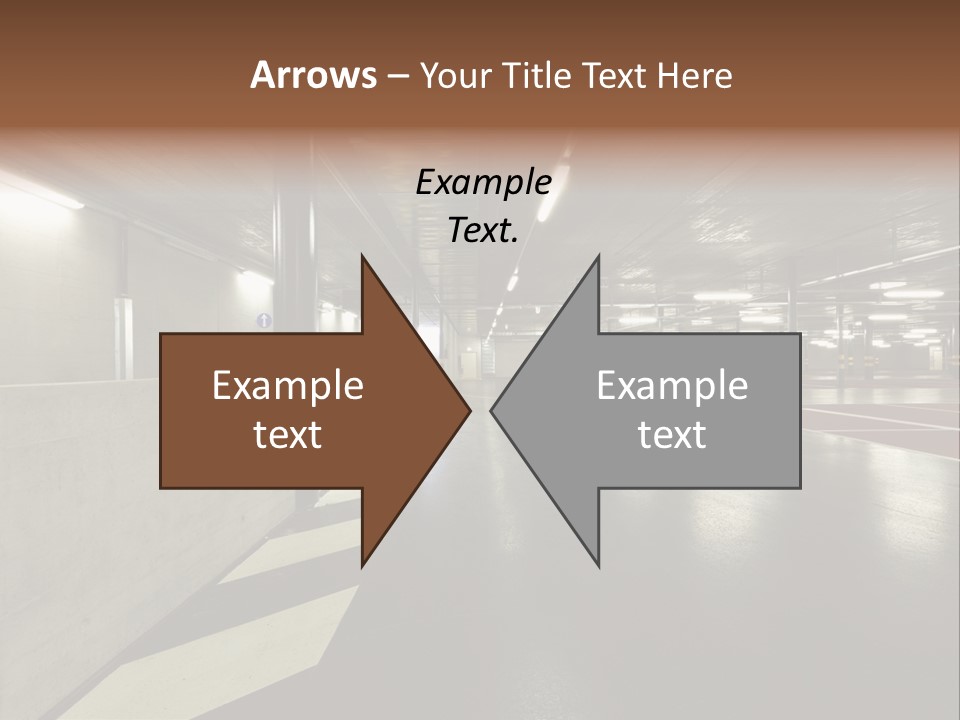 Place Interior Pavement PowerPoint Template