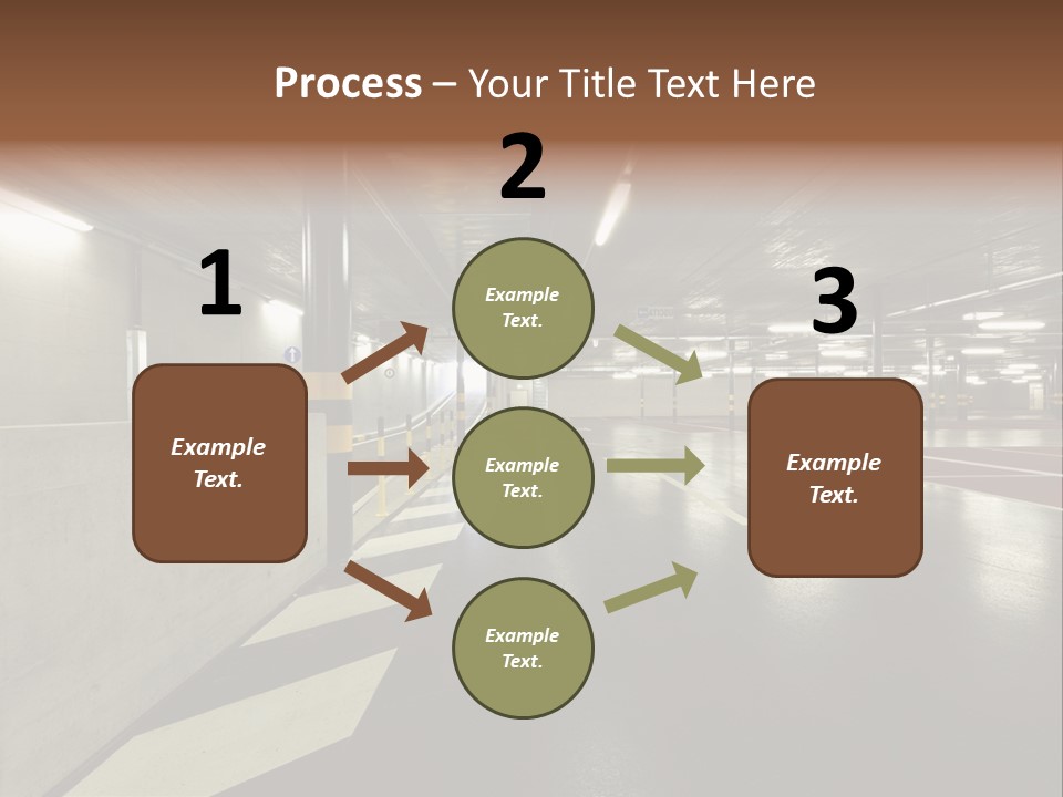 Place Interior Pavement PowerPoint Template