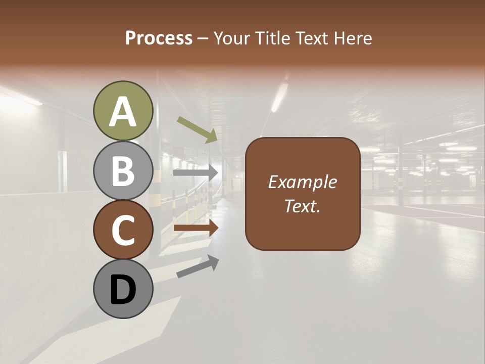 Place Interior Pavement PowerPoint Template