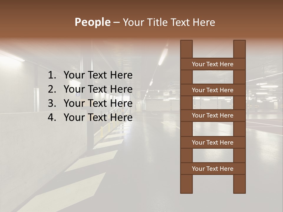 Place Interior Pavement PowerPoint Template