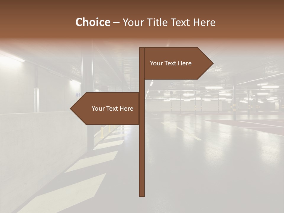 Place Interior Pavement PowerPoint Template