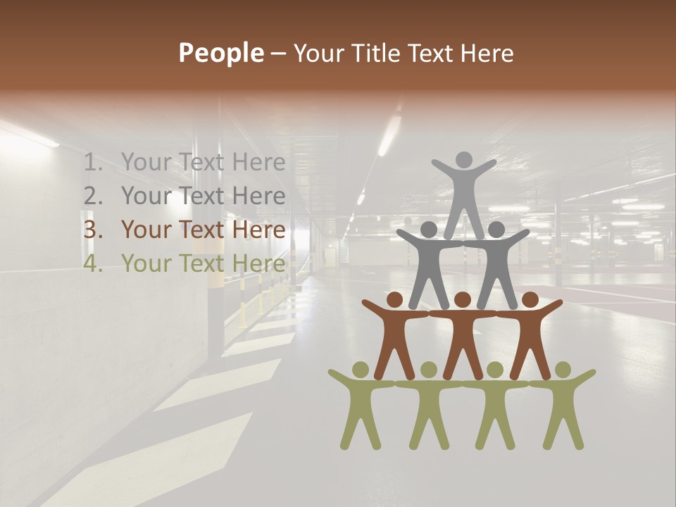 Place Interior Pavement PowerPoint Template