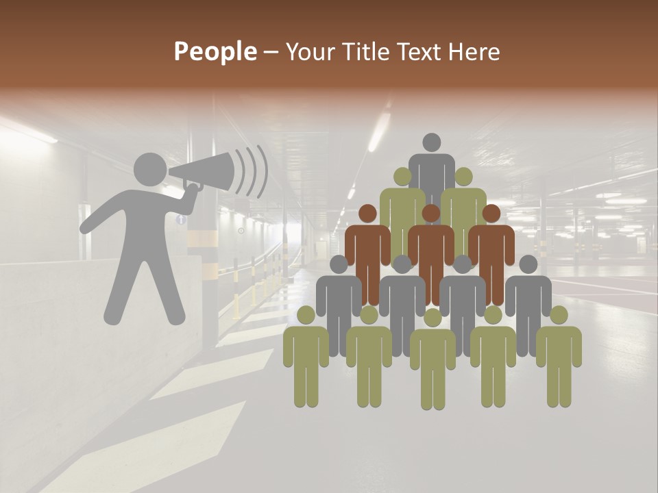 Place Interior Pavement PowerPoint Template