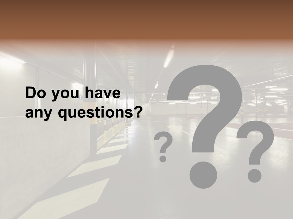 Place Interior Pavement PowerPoint Template