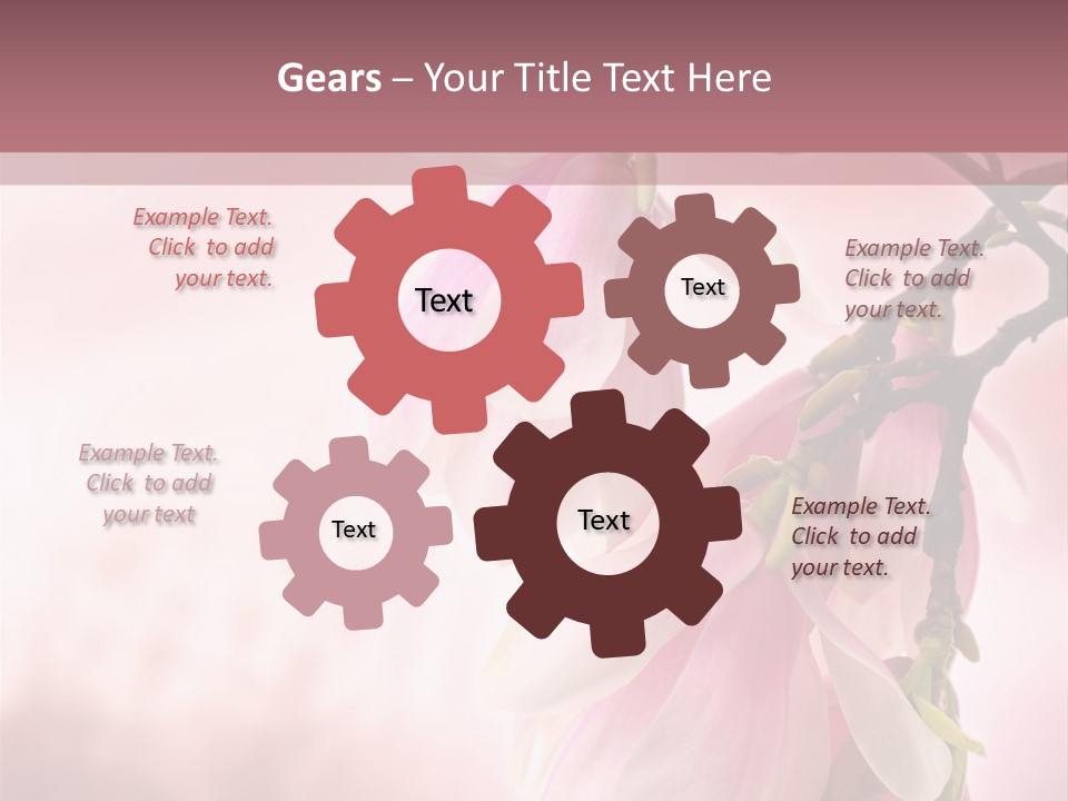 Office Li Ten People PowerPoint Template