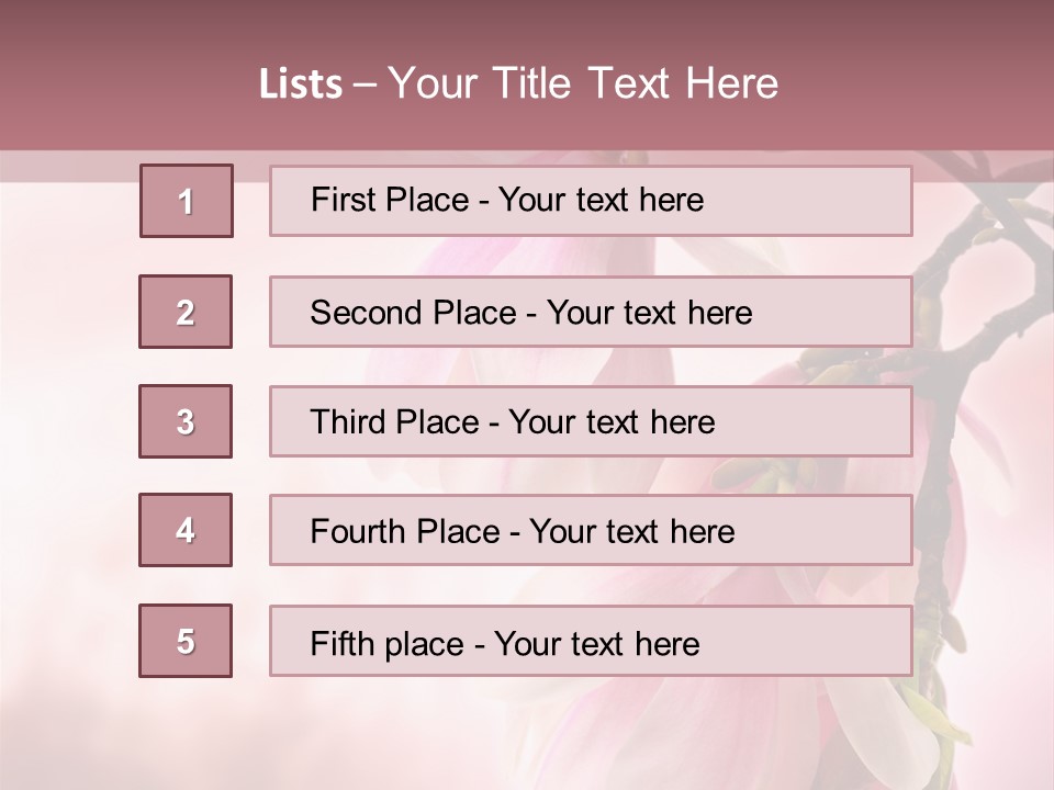 Office Li Ten People PowerPoint Template