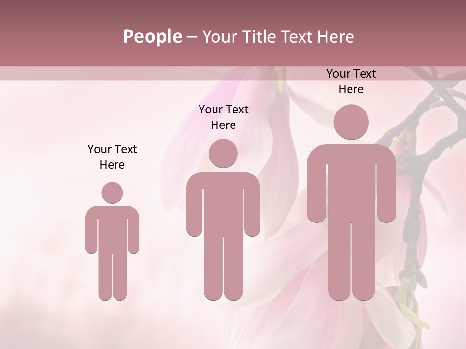 Office Li Ten People PowerPoint Template