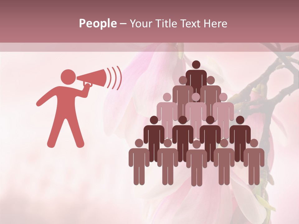 Office Li Ten People PowerPoint Template