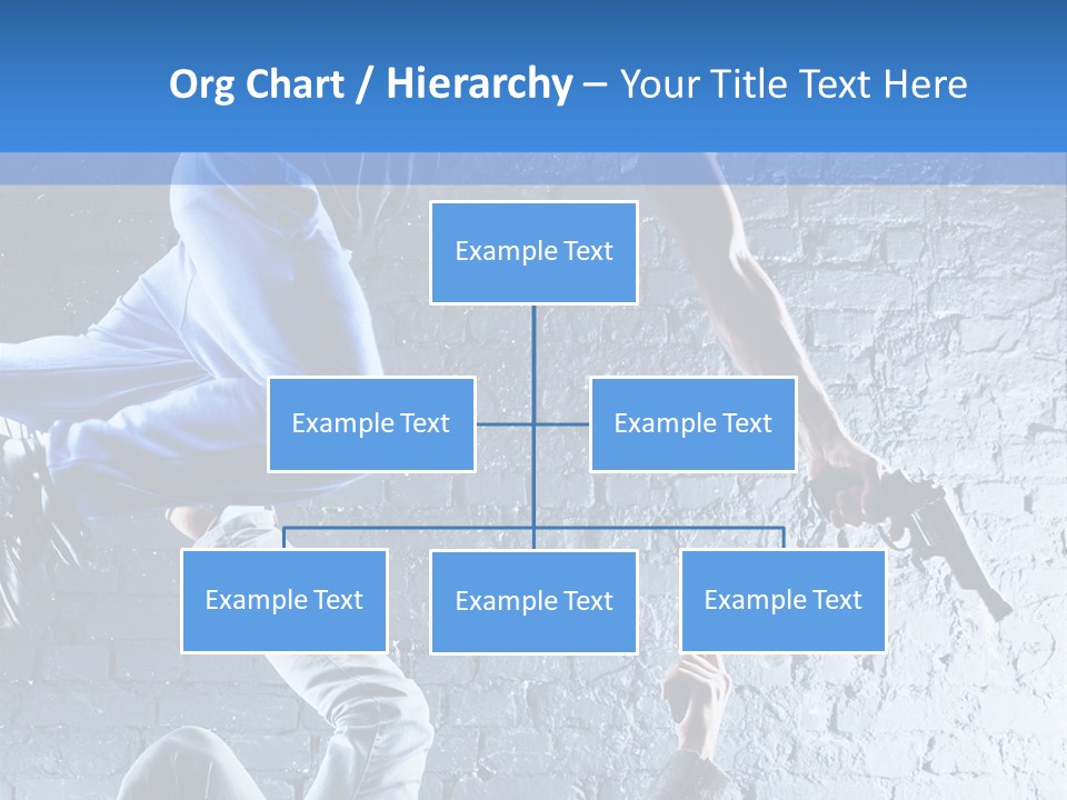 Aggression Handgun Conflict PowerPoint Template