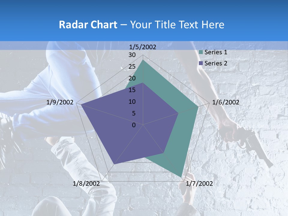 Aggression Handgun Conflict PowerPoint Template