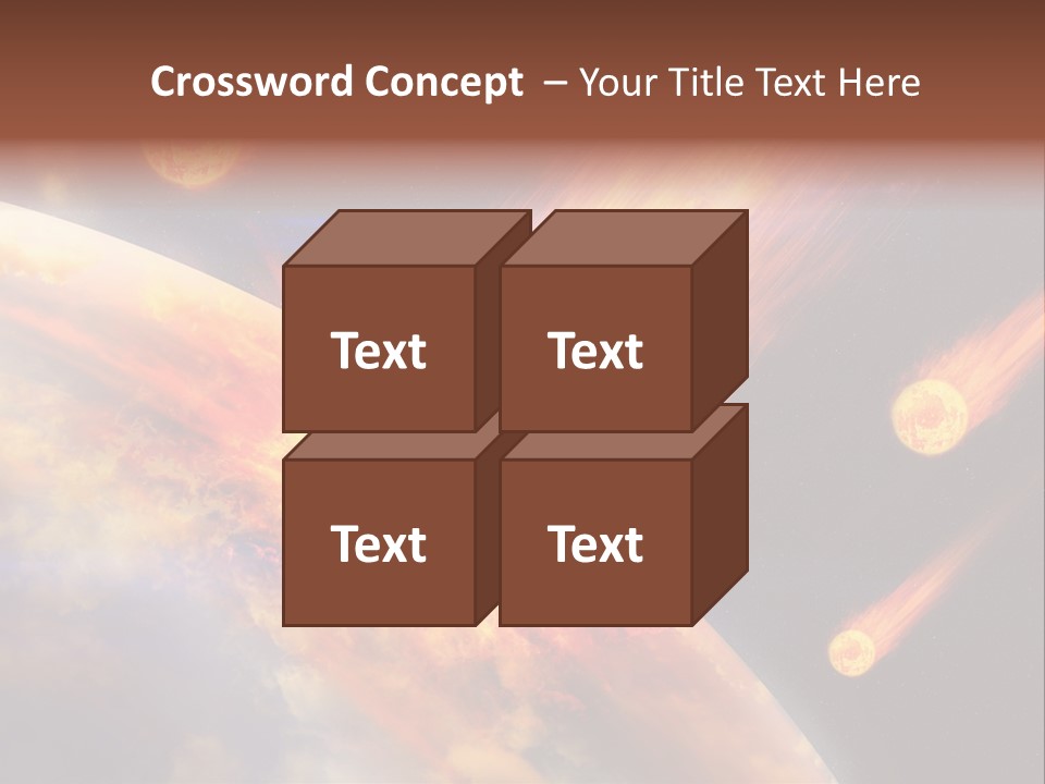 Astronomy Background Bright PowerPoint Template