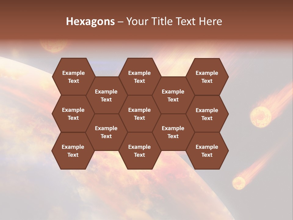 Astronomy Background Bright PowerPoint Template