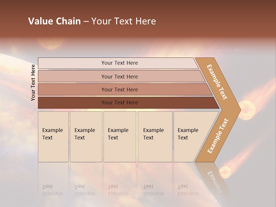 Astronomy Background Bright PowerPoint Template