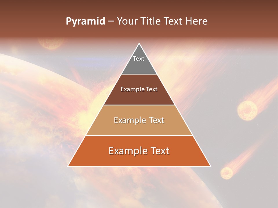 Astronomy Background Bright PowerPoint Template