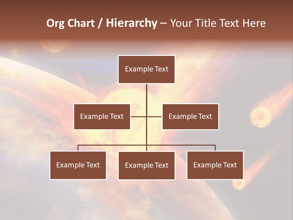Astronomy Background Bright PowerPoint Template