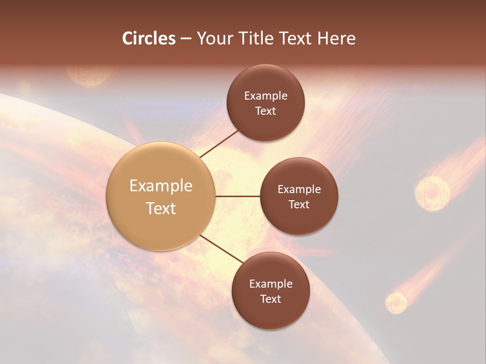 Astronomy Background Bright PowerPoint Template