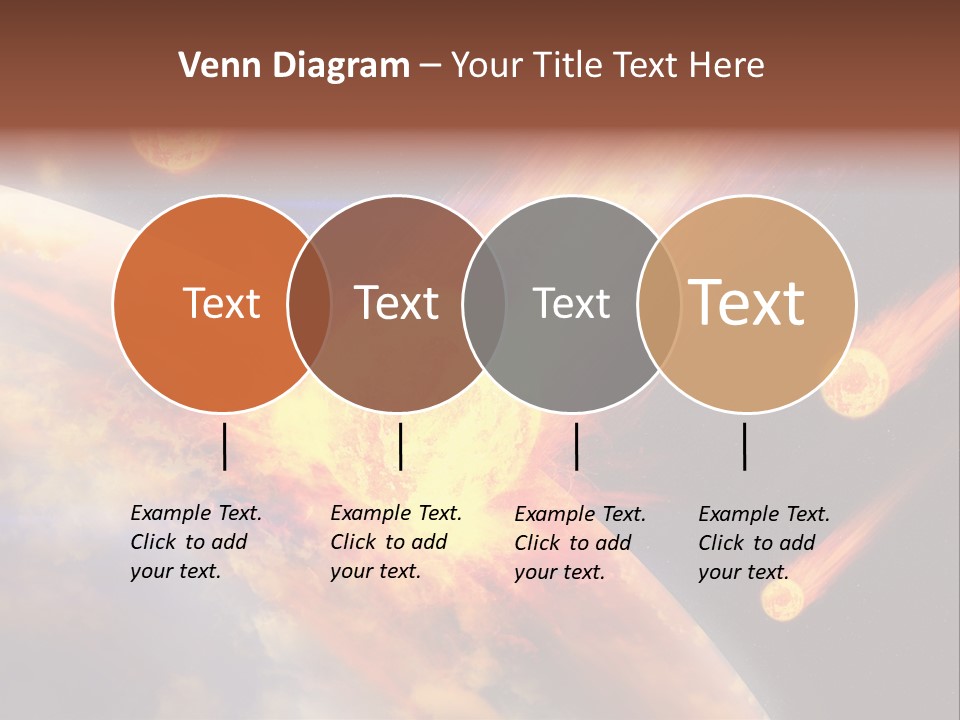 Astronomy Background Bright PowerPoint Template