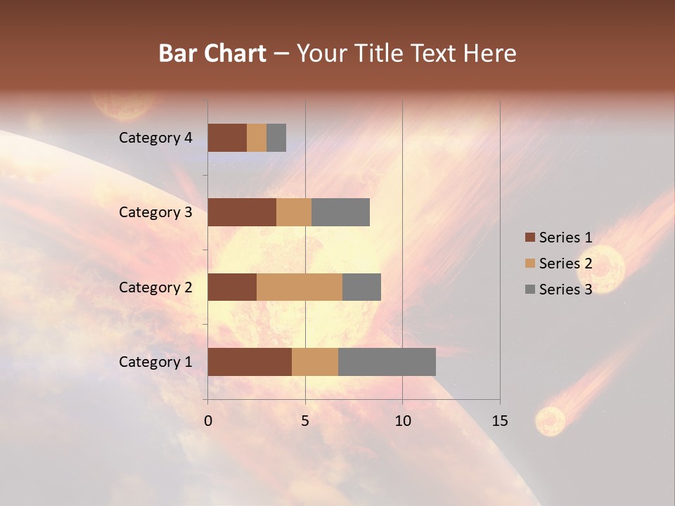Astronomy Background Bright PowerPoint Template