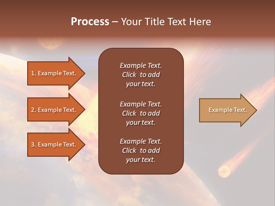 Astronomy Background Bright PowerPoint Template