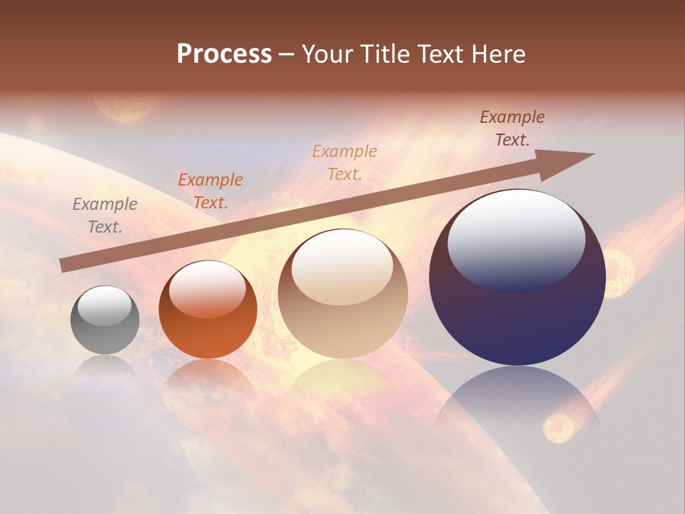 Astronomy Background Bright PowerPoint Template