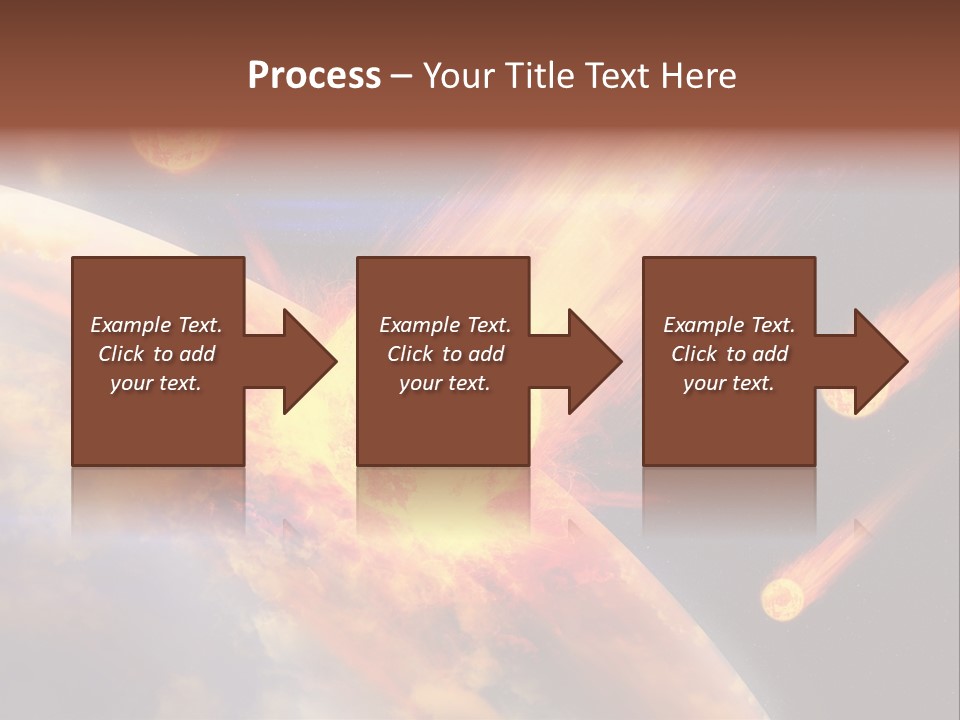 Astronomy Background Bright PowerPoint Template