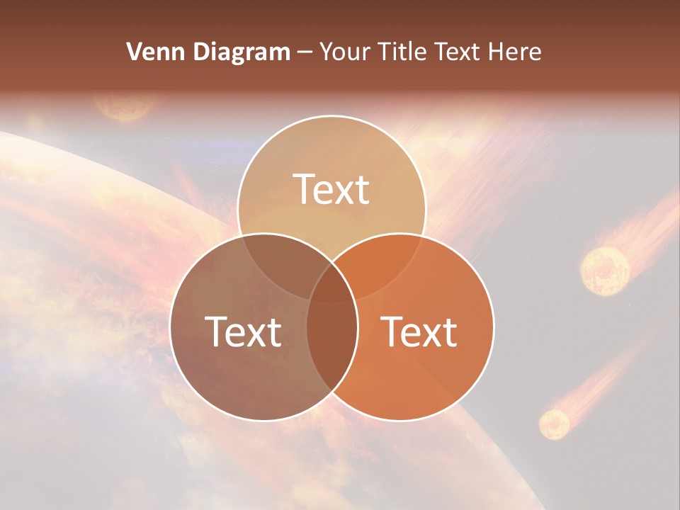 Astronomy Background Bright PowerPoint Template